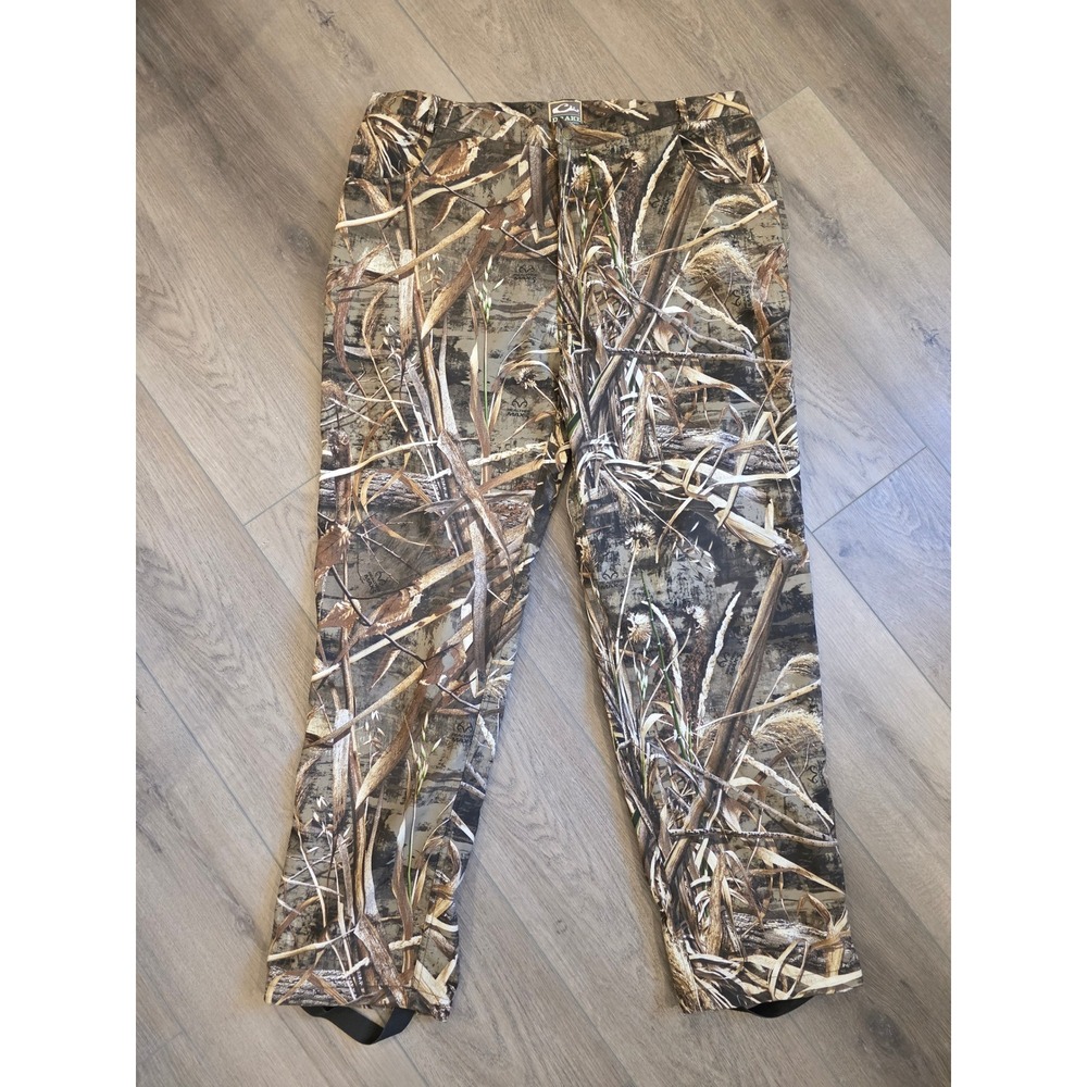 Drake Waterfowl Men's Size 2XL‎ 42-46 Camo Realtree Max-5 Duck Hunting Pants